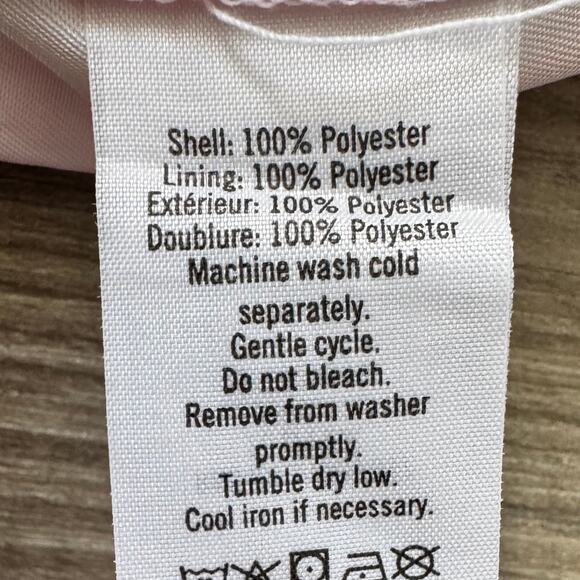 Janie & Jack Swim Boys Size 6 Striped White Pink Drawstring Pockets Summer Pool - Picture 7 of 12